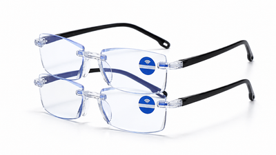 Anti Blue Light Reading Glasses - 1 + 1 Free