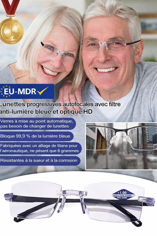 Lunettes de lecture Anti Lumière Bleue - UrbanOptic