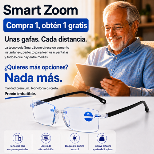 Gafas de lectura con filtro de luz azul - 1 + 1 gratis